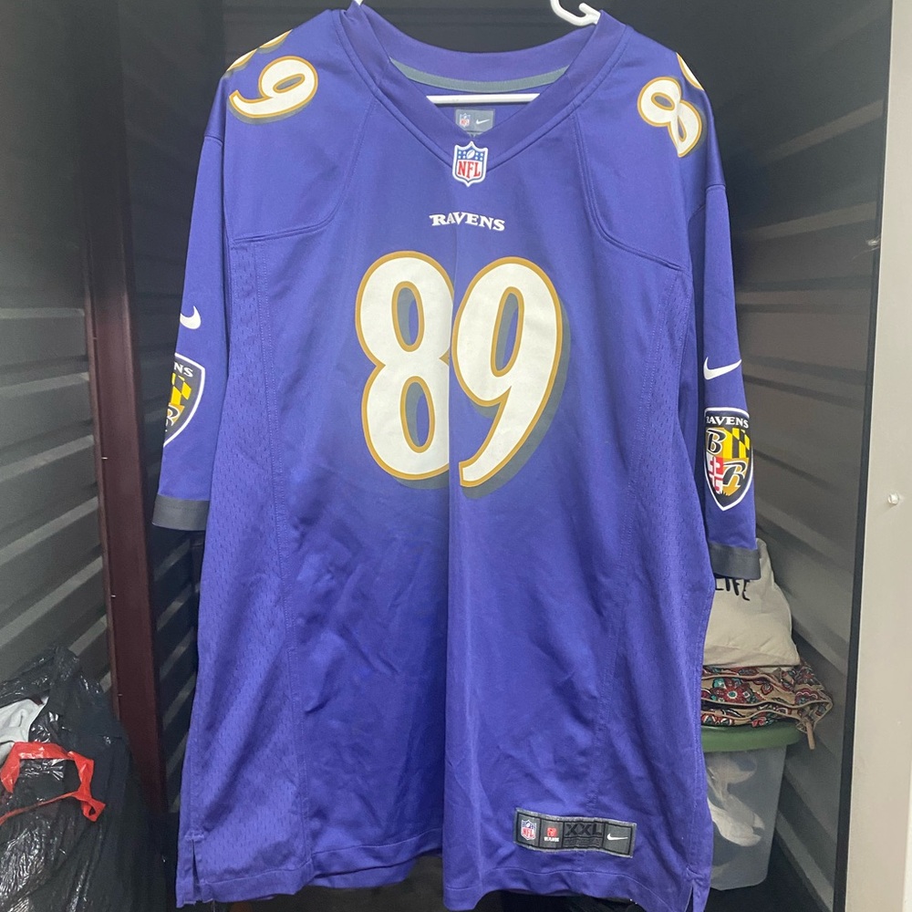 Baltimore Ravens Steve Smith Sr #89 Nike NFL Jersey XXL Purple